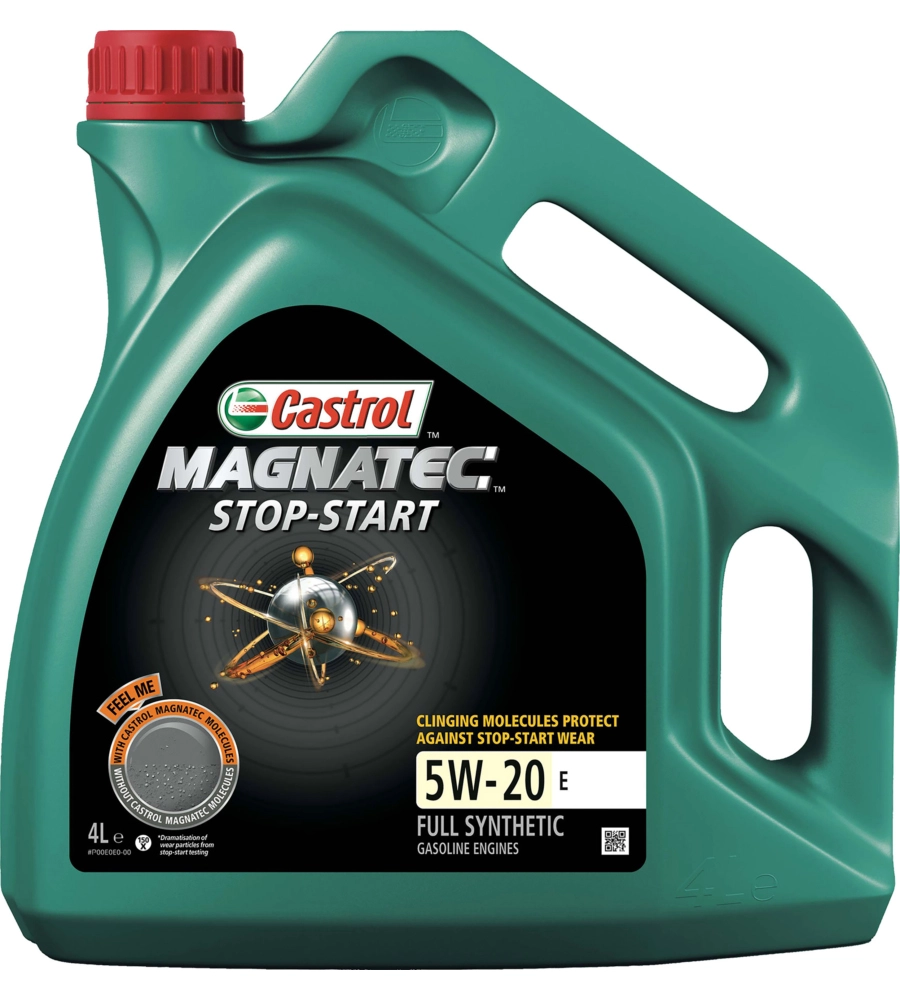 4 pezziolio castrol magnatec stop&start 5w-20e q3 4l